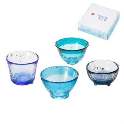 Japanese Handcrafted Sake Cups Exquisite Artisan Ware For Cold Sake And Shochu Elegant Drinkware For Any Occasion Made In Japan Aajisai Sake Carafe Carafe 8.4 Fl Oz - 250ml