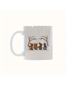 11 Oz White Ceramic Mug Double-Sided Print - Emmett Otter Jug Band Nightmare Before Christmas Band Coffee Mug - Ideal Gi It Is A Novel Customized Gift Water Mug Suitable For Both Men And Women. It Is Highly Suitable For Giving As A Gift On Valentine's Day, Mother's Day, Father's Day, Thanksgiving Day, Birthdays, And Anniversaries.Father's Day Gifts - In 3 - Xem 1
