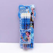 Mattel 12pcs/Set New K-Pop Witch Hunt Girl Group 12pcs Big Head Wooden Pencil Set, Stationery Gift - Multicolor - View 8