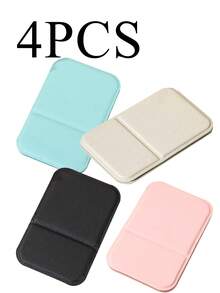 4pcs - Folding Makeup Mirror, Portable Handheld Makeup Mirror, Minimalist Makeup Mirror, Suitable For Dorm And Desk, Foldable, For Makeup, Affordable, Room Decor, Vanity, Travel, Bedroom, Makeup Accessories, Mirror, Makeup Mirror, Mini Mirror, Portable Mirror, Small Mirror, Handheld Mirror, Inexpensive, Christmas Gift, Cosmetics, Makeup Tools, Special Offer, Gift, Women Gift, Christmas Gift - Multicolor - View 27