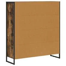 vidaXL Bibliothèque 2 pcs Chêne Fumé 99,5 x 30 x 108,5 cm - Tabac - Voir 8