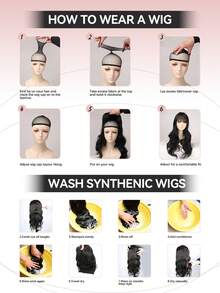 28英寸长渐变金色小到中卷多层次发型合成假发，外观自然，蕾丝前假发，13*4手工编织蕾丝，化纤发丝，日常佩戴，进口丝绸，适合派对、婚礼、音乐节、万圣节等场合，可作礼物。 - 彩色 - 查看 11