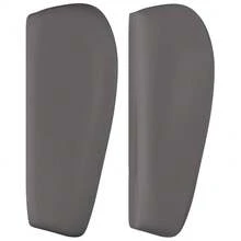 vidaXL Tête de lit avec oreilles Gris 93x23x78/88 cm - Gris - Voir 4