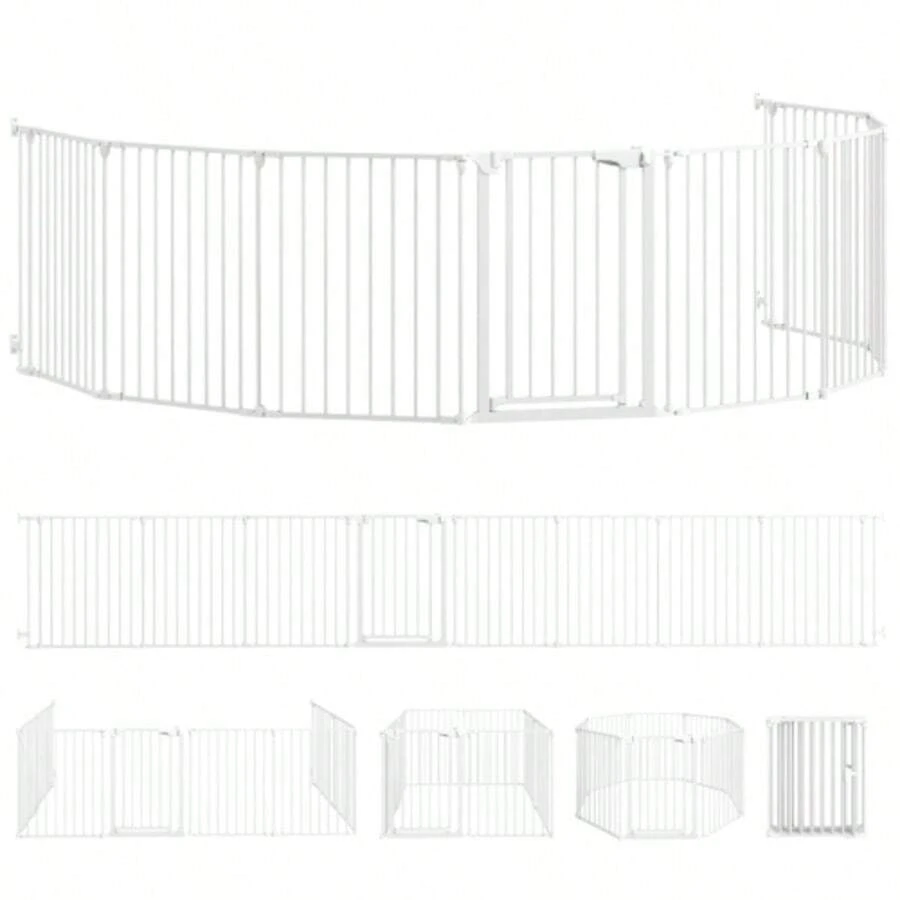 Pet Fence - White - View 1