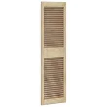 vidaXL Porta de Armário com 4 peças Naturel 140,5 x 2,1 x 39,5 cm - Castanho - Ver 7