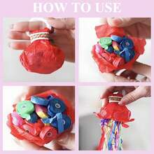 5/10/20pcs/Set Party Confetti Poppers, Handheld Confetti Launchers, New Year Party, Colorful Paper Confetti, Birthday, Wedding