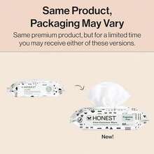 Hypoallergenic EWG Verified 99% Water Compostable Plant-Based Baby Wipes for Clean Conscious Use with Pattern Play - Embalaje estándar - Ver 3