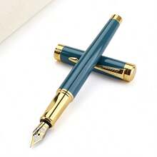 1pc Luxury Metal Dragon Shaped Pen, Classic Design With Dragon Clip, Iridium Nib Business Pen With Ink Absorber - 8025 - View 13