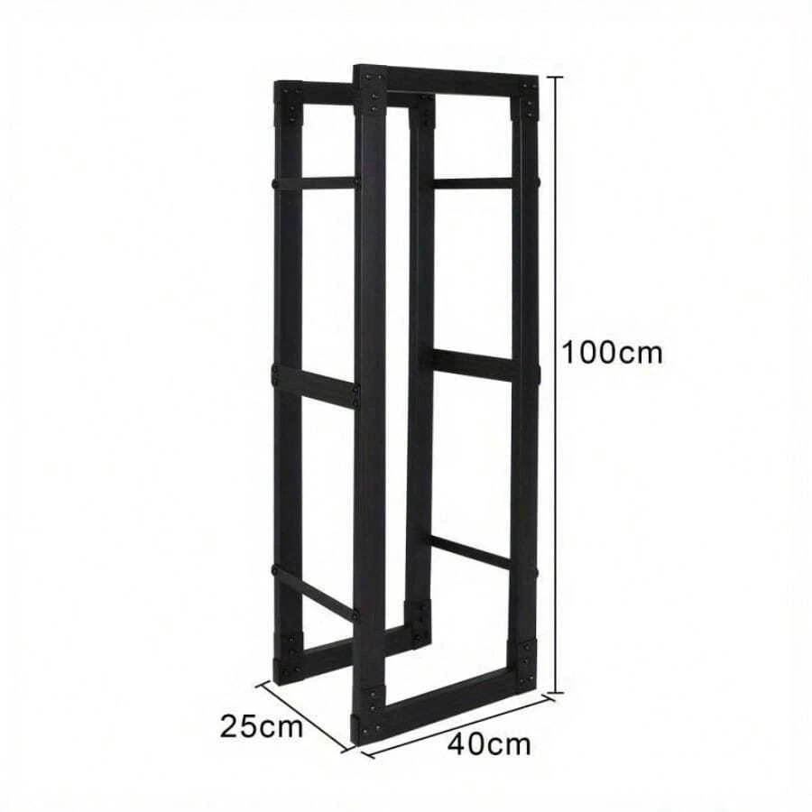 Suportes para lenha - 100 x 40 x 25 cm - Ver 1