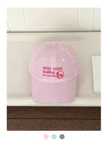 1pc Soft Top Dachshund & Gingham Bow Embroidered Baseball Cap, Cartoon Puppy Bow Plaid Strap, Fashionable, Suitable For Spring/Summer, Versatile, High Quality, Ins , Sun Protection, - Multicolor - View 20