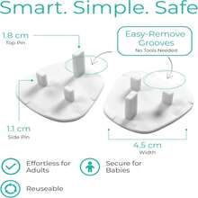 英国插座保护盖 – [26个装] 英国儿童安全插座保护盖 | 儿童安全可重复使用插座保护套 | 耐用