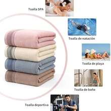 Towel - Grey+Khaki - View 7