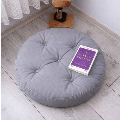New Collection Decorative Round Floor Pouf Cushion ın Der Turkei