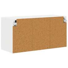 vidaXL Armario de cocina Kalmar blanco brillante 80 x 31 x 40 cm - Blanco - Ver 8