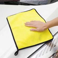 3/5/10条装洗车超细纤维毛巾 30*30厘米/30*60厘米 汽车清洁擦干布 护理布 洗车毛巾 厨房毛巾