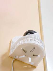 1 pezzo Supporto per telecamera per la camera dei bambini, staffa da parete senza foratura, supporto per sorveglianza telecamera, rastrelliera da parete senza chiodi per la sorveglianza domestica - Multicolore - Visualizzare 5