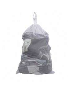 Túi lưới đa năng dung tích lớn có dây rút, túi giặt lưới, túi đựng đồ lót khi giặt, túi phơi đồ tái sử dụng, túi chuyên dụng cho máy giặt vải, có dây chun và khóa kéo, thích hợp để bảo vệ quần áo, áo sơ mi, tất và các loại quần áo khác. - trắng - Xem 6