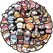 50PCS Cartoon Sanrio Food Graffiti Stickers For Helmet Bicycle Hand Account Pencil Case Decals - 50PCS - View 1