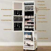 Bedroom Armoires - White and Black - View 7