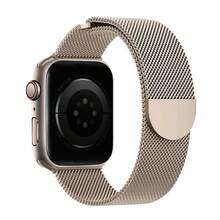 Magnetic Milanese Loop Band Compatible With Apple Watch Series 11/10 46mm 42mm Ultra 3 2 49mm, Fits Series 9 8 7 6 5 SE 3 44mm 45mm 40 41mm - Silver - View 8