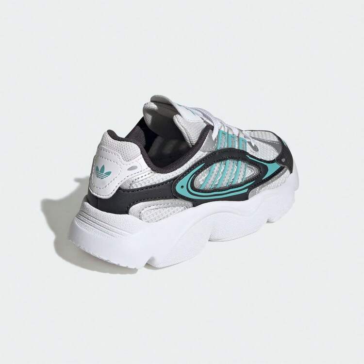Adidas Kids Casual Shoes OZMILLEN EL C Series, Retro Thick Sole Design, Suitable For School Outfit - Silver - View 6