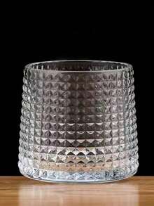 1 Peça Copo de Uísque Giratório, Design Giratório Criativo, Adequado para Bar, Casa, Hotel, Negócios, Festa, Vidro Reforçado; Barra Giratória | Copo Rocks Vintage | Suprimentos de Bar | Copo de Uísque | Utensílios Decorativos | Decoração | Copo para Bebida Gelada | Presente Perfeito de Ano Novo - Multicolorido - Visão 14