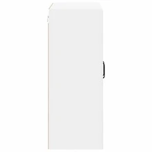 vidaXL Armoire de cuisine Blanc 60 x 31 x 80 cm Bois d'ingénierie - Blanc - Voir 7