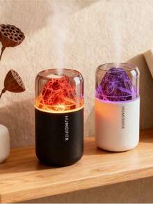 2026新款USB供电迷你加湿器，氛围灯加湿器，精油加湿器，新年礼物 - 彩色 - 查看 3