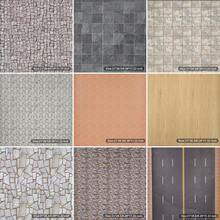 1pc Miniature Dollhouse Wallpaper With Adhesive, Suitable For 1:6 - 1:12 Scale Architectural Models - As Photos - View 3