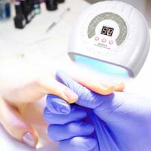 Nueva Actualización En 2026 De La Lámpara De Uñas Profesional Led, Secadora De Curado De Gel De Uñas Ultravioleta, Con Cronómetro Y Sensor De 3 Horas Para Secar Rápidamente Las Herramientas De Uñas - Blanco - Ver 2