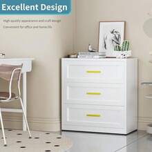 Metal Drawer Storage Cabinets, Bedroom Dressing Tables, Modern Wardrobe Dressing Tables With 4 Drawers, File Cabinet Storage Boxes, For Offices, Homes, And Bedrooms, Drawer-Style Dressing Tables And Wardrobes. - trắng - Xem 7
