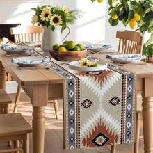 Kitchen Table Runners - لون برتقالي - مشاهدة 4