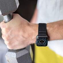 Unity Series Elastic Compatible/Replacement Band For Watch/Watch Ultra (Night, XL, 41mm/ 40mm/ 38mm) - 夜航 - View 6
