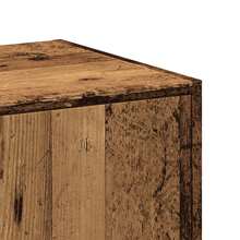 vidaXL Armadio da farmacia in legno antico 40x41x144,5 cm in legno ingegnerizzato - Castano - Visualizzare 8