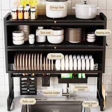 Porta-toalhas - Preto - Ver 7