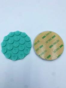 19 件单面粘合硅胶圆形吸盘手机支架，可任意角度粘贴在镜子和墙壁上，解锁新的自拍和直播姿势，兼容 、Android 手机，生日、家人、朋友手机支架、手机配件的礼物 - 彩色 - 查看 17