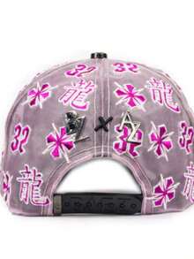 hats gorra maestro shifu AB'z Gorra Unitalla con Detalles de Grafiti y Espinas para Estilo Único y Versátil Diseño Moderno y Casual - Negro - Ver 2