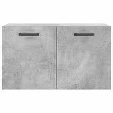 vidaXL Armário mural cinza beton 60x36,5x35 cm Bois d'ingénierie - Cinza - Ver 5