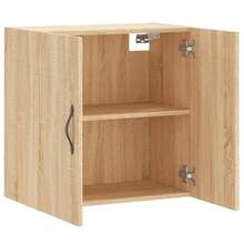 vidaXL Sonoma Eichen-Wandschrank 60x31x60 cm, Holzwerkstoff - Braun - Übersicht 6