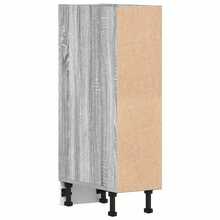 vidaXL Meuble bas "Riga" Gris Sonoma 20 x 44,5 x 81,5 cm Bois d'ingénierie - Gris - Voir 6