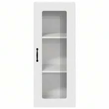 vidaXL Armário de cozinha Kalmar Blanc brilhante 40 x 31 x 100 cm - Branco - Ver 6