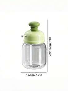 这款玻璃油瓶采用压力控制精准出油和调油功能，设计现代，适用于盛装酱油、醋和调味品。可重复使用的厨房油瓶，采用精准的压力控制出油技术，有绿色和白色两种颜色可选。厨房玻璃油醋瓶。 - 彩色 - 查看 12