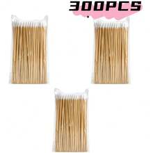 Ultra Long Pointed Cotton Swabs For Gun Cleaning, Makeup Or Pet Cleaning, 6 Inches Long Precision Cotton Swabs 200/300/400/500 PCS - Champagne - View 15