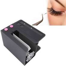 Mquina de Floracin de Pestaas, Mquina de Abanico de Pestaas, Separador de Races, Mquina de Abanico de Pestaas, Separador de Pestaas Acrlico, Mquina Divisora de (BLACK) - Negro - Ver 5