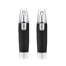 2 PCS Nose Hair Trimmer Electric Nose Hair Remover Machine For Men - 黑色 - 查看 9