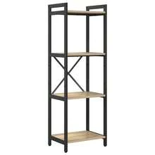 vidaXL Étagère Chêne Sonoma 40 x 30 x 85 cm Legno d'ingegneria - Castano - Visualizzare 2
