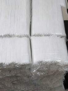 100PCS/Disposable Fluffy Cap 21 Inch Hair Mesh, Elastic Dustproof Cap, Suitable For Catering Services, Beauty, Prevent Hair Loss Kitchen And Other Places. - White - View 3