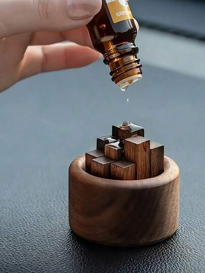 1 Set Essential Oil Diffuser - Natural Wooden Sticks Aroma Diffuser, Long-Lasting Fragrance, Sleep Aid, Air Purifier, Mood Enhancer, Home, Office, Car Decor, Birthday Gift (This Product Does Not Contain Essential Oils, Only The Natural Aroma Of The Wood Material, Please Use With Essential Oils)