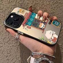 1つの電話ケースは、シルバーのIMD加工でかぐや沖浪裏を特とし、対照的ななCOLORのフレームが払いいたパーソナルバックパネルを用意するえています。 落下防止と耐衝撃性のあるTPU材料で、Sppleの17、16、15、14、13、12 Plus/Pro/Maxに適しています。 - 半透明の黒 - チェックする 3