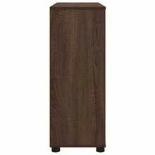 vidaXL Armoire de rangement Chêne Marron 80 x 31 x 81 cm - Tabac - Voir 9